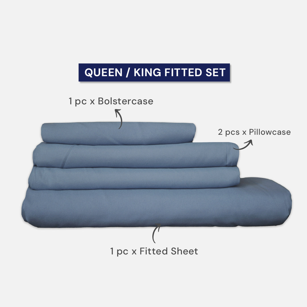 Jean Perry Summer Cooling Bedsheet Set - (Single/ Queen/ King)