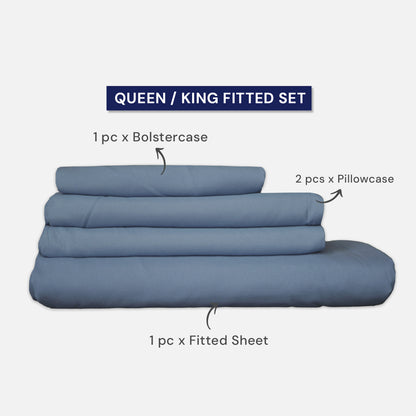 Jean Perry Summer Cooling Bedsheet Set - (Single/ Queen/ King)