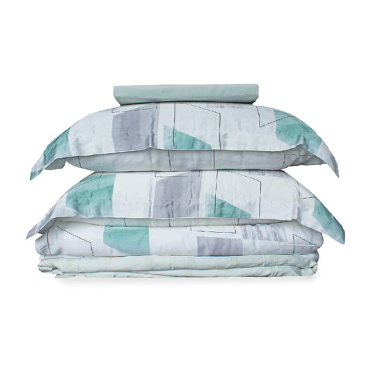 Jean Perry TENCEL™ Alexine Quilt Cover Set | 100% TENCEL™  1200TC