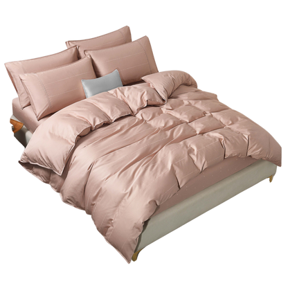 Jean Perry Clino Quilt Cover Set | 100% Combed Cotton Sateen  1200TC