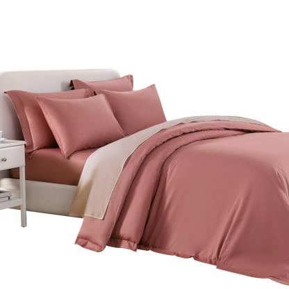 Jean Perry Colorie Fitted Bedsheet Set | 100% Combed Cotton Sateen 1000TC