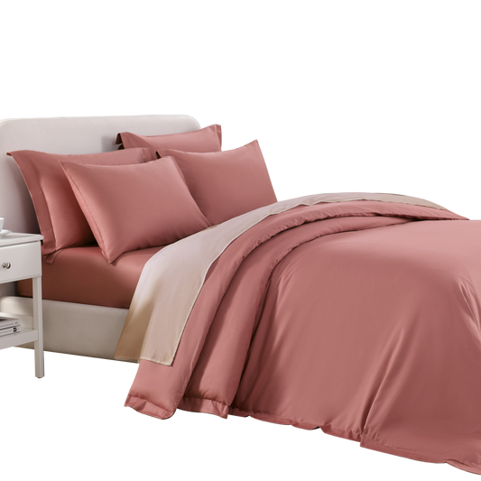 Jean Perry Colorie Fitted Bedsheet Set | 100% Combed Cotton Sateen 1000TC