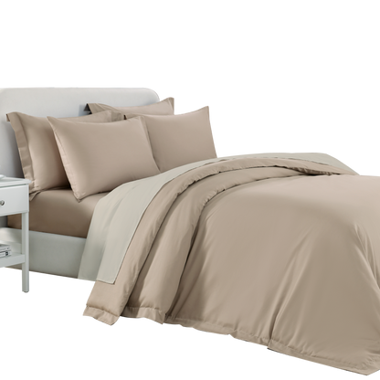 Jean Perry Colorie Fitted Bedsheet Set | 100% Combed Cotton Sateen 1000TC