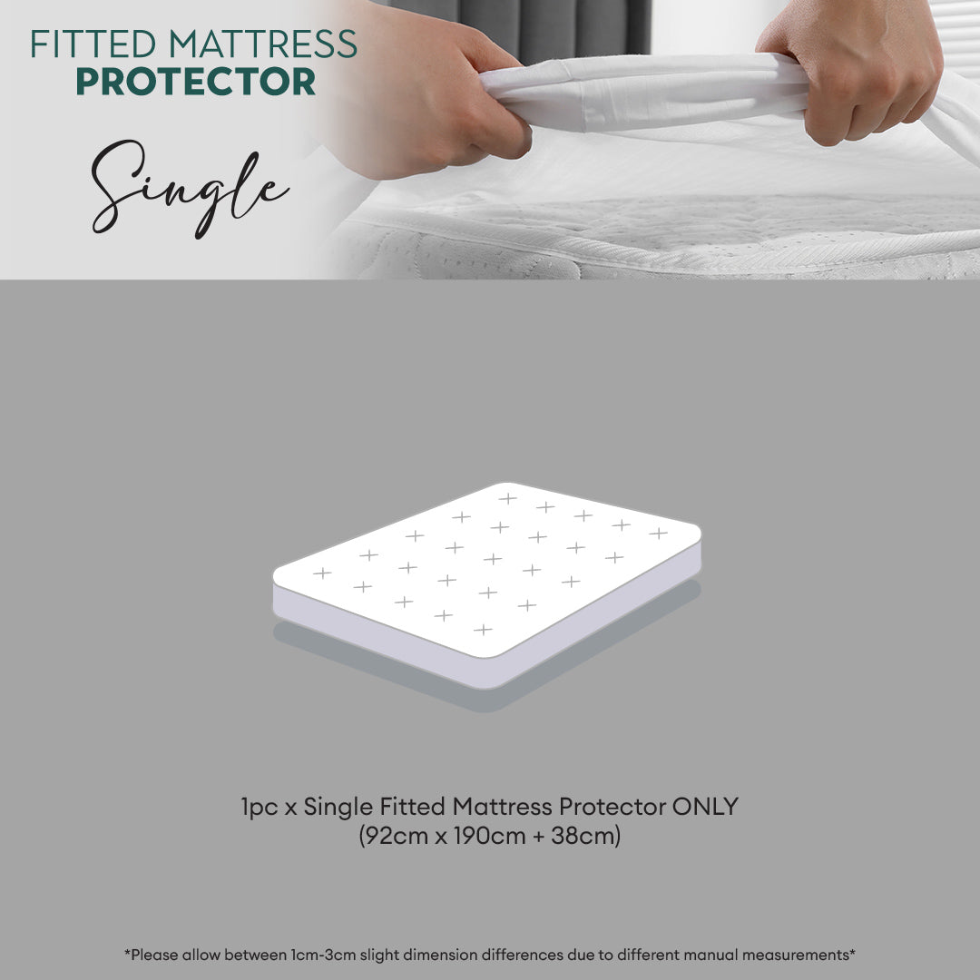 Ann Taylor Fitted Mattress Protector - 25cm