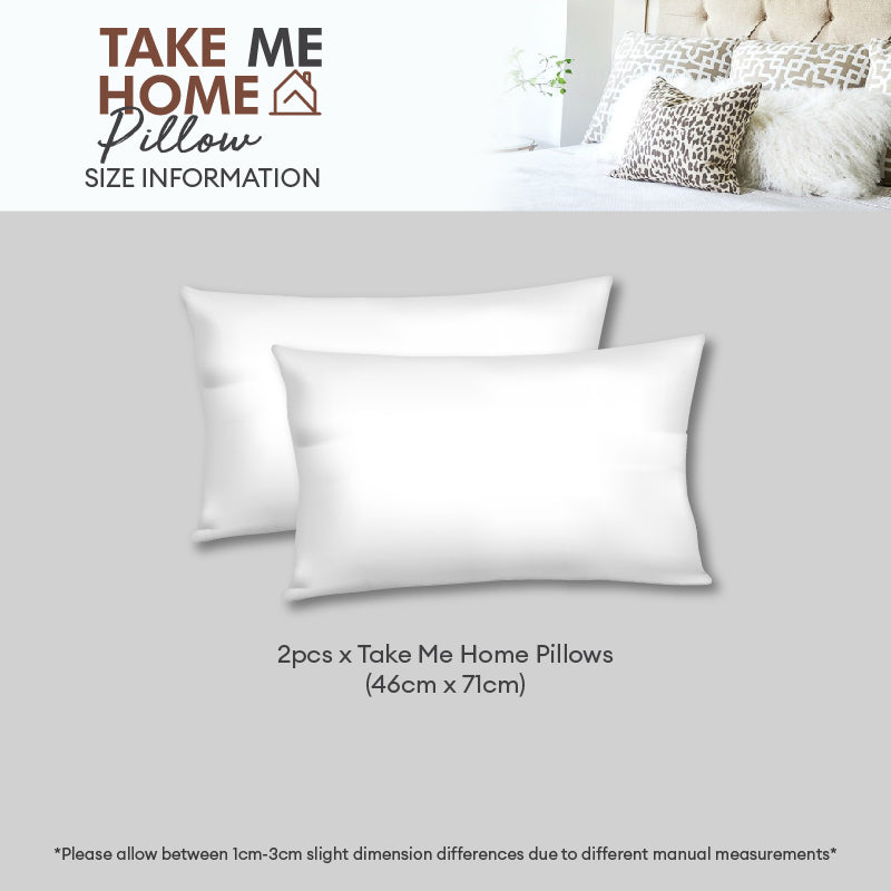 Novelle Take Me Home Pillow Pack ( 2pcs in 1)