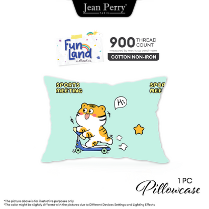 Novelle Fun Land 1pc Pillow Case | Cotton Non-Iron