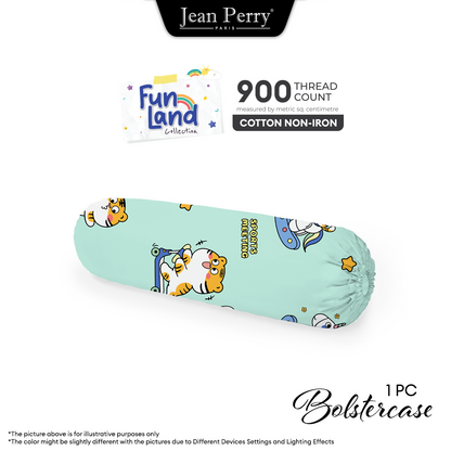 Jean Perry Fun Land Bolstercase | Cotton Non-Iron