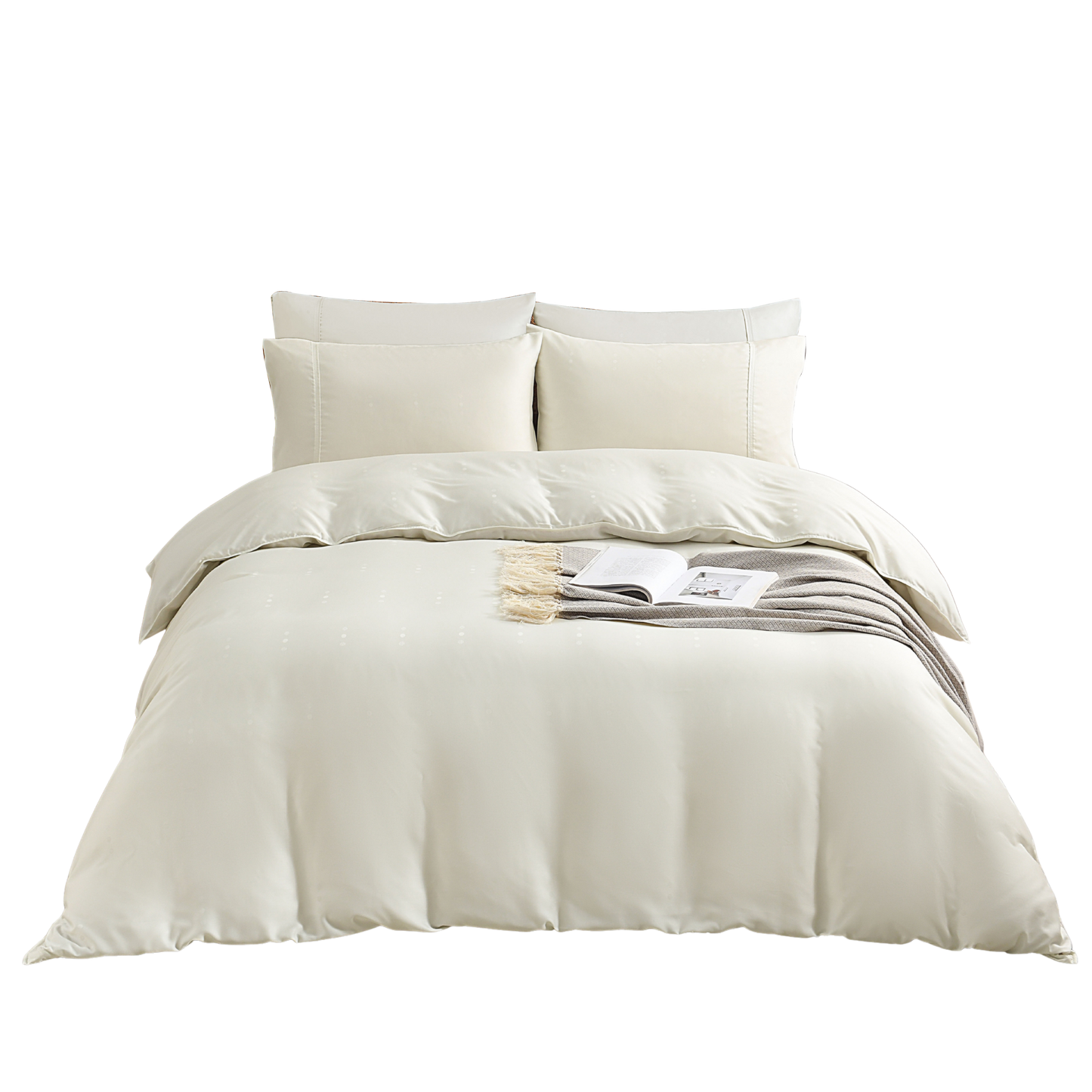 Jean Perry TENCEL™ Revin Quilt Cover Set | TENCEL™ with Bamboo Charcoal Blended 1270TC
