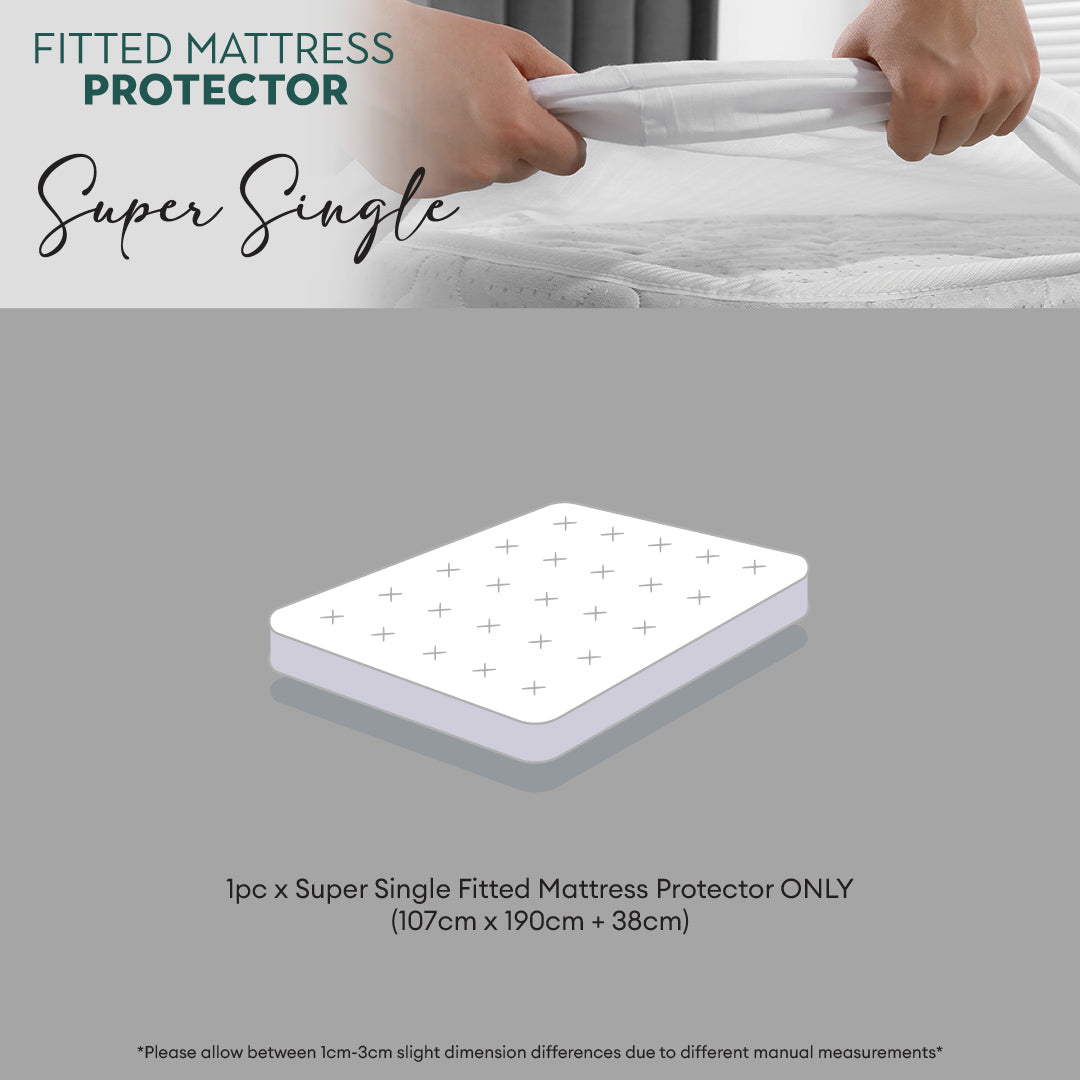 Ann Taylor Fitted Mattress Protector - 25cm