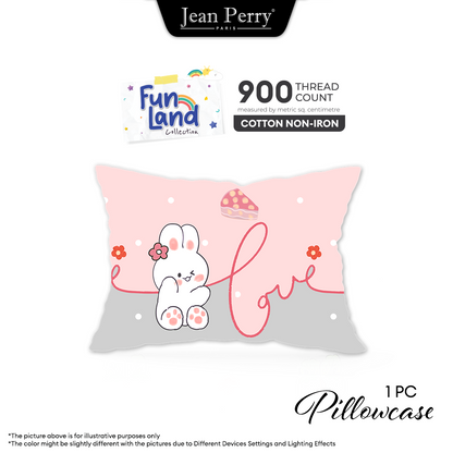 Novelle Fun Land 1pc Pillow Case | Cotton Non-Iron