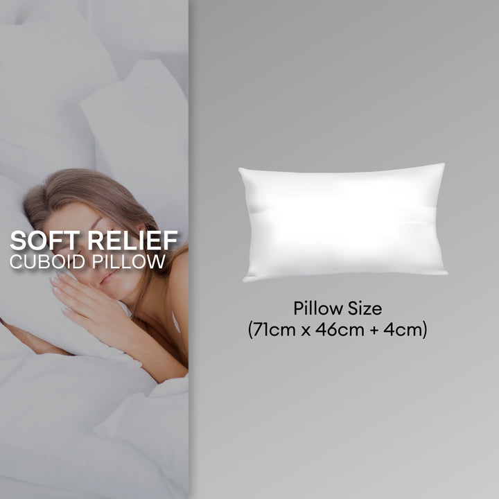 Jean Perry Soft Relief Cuboid Pillow