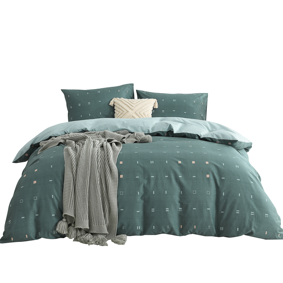 Jean Perry Dallas Quilt Cover Set | COTTON USA™ 1100TC
