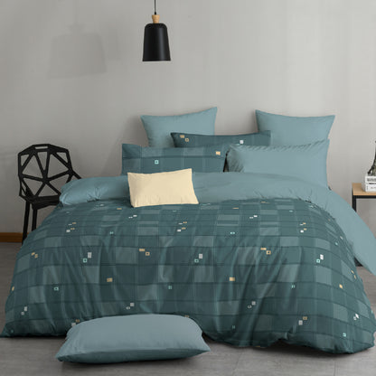 Novelle Pure Cotton Fitted Bedsheet Set - 100% Cotton (Super Single/Queen/King) B4/5/7