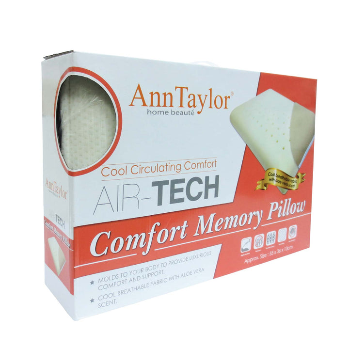 Ann Taylor Air-Tech Comfort Memory Pillow