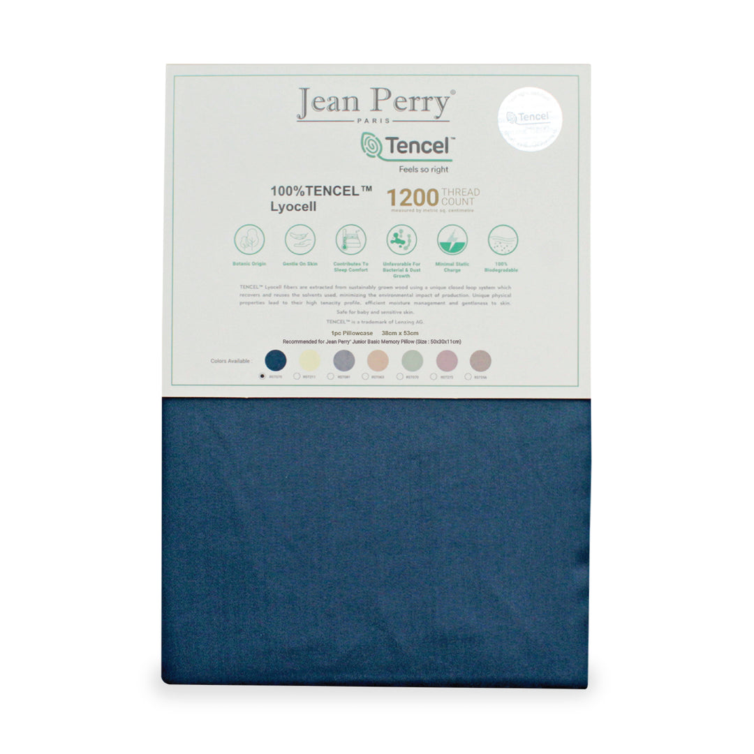 Jean Perry Tencel 1pc Junior Pillowcase (KID'S size) - Tencel 1200TC