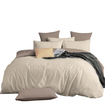 Novelle Pure Cotton Fitted Bedsheet Set | 100% Cotton 950TC