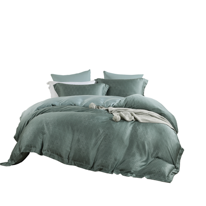 Jean Perry EcoSilk® Cascia Quilt Cover Set | 100% Natural Plant Fiber 1200TC