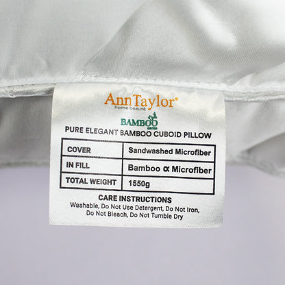 Ann Taylor Bamboo Series Luxury Comfort Cuboid Pillow