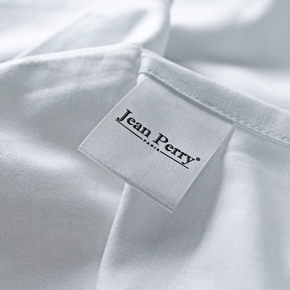 Jean Perry 100% Combed Cotton Sateen Hotel Series Luxury White 2pcs Pillow Case - 1000TC