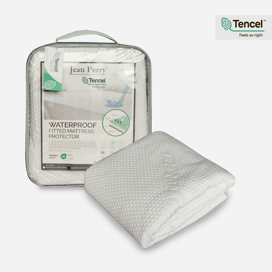 Jean Perry TENCEL™ Waterproof Fitted Mattress Protector