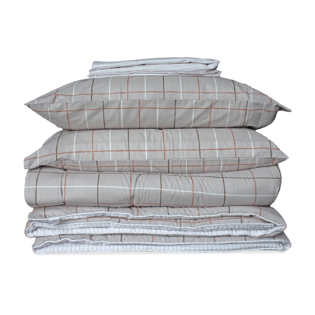 Novelle 100% Cotton Pure Cotton Comforter Set - 950TC B5
