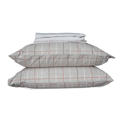 Novelle 100% Cotton Pure Cotton Fitted Bedsheet Set - 950TC B5