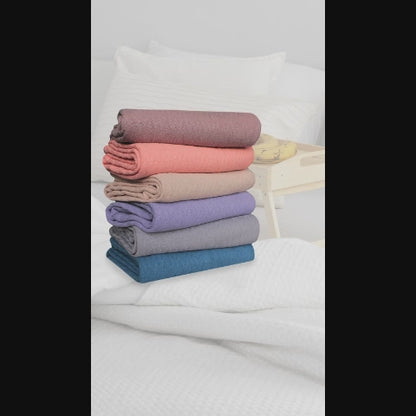 Jean Perry Thermal Blanket - 100% Cotton